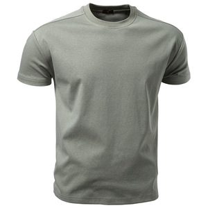 Camicia estiva da uomo 2026 con taglio tridimensionale, in cotone liquido ammoniacale di alta qualità, a maniche <span class=keywords><strong>corte</strong></span> e spalle larghe - Product Image 1