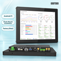 Contrôleur de casier intelligent industriel capacitif tactile Android tout-en-un intégré de 7/10,1/15,6/21,5 pouces