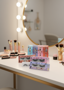 ขนตาปลอม 8D ฟูลวอลลุ่ม ขนสังเคราะห์ นุ่มเป็นธรรมชาติ บรรจุในกล่องกระดาษแข็ง - Product Image 2