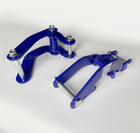Ressorts à lames prolongés pour l'arrière, confort, pour Hilux Revo ROCCO 2015 2018 2020 2022 2023 2024, double étrier standard