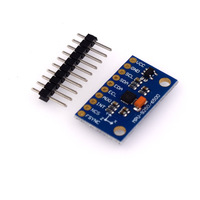 GY-9250 MPU9250 Sensor de Campo Magnético con Giroscopio de Aceleración de 9 Ejes y Brújula, Componentes Electrónicos
