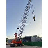 Hitachi utilisé kh300 zoomlion grue sur chenilles 80 tonnes à vendre Japon grue d'occasion d'origine Hitachi grue sur chenilles KH300-3