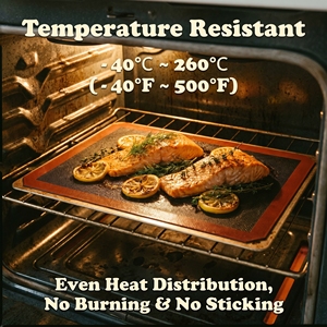 <span class=keywords><strong>Tapis</strong></span> de cuisson en silicone perforé certifié FDA, <span class=keywords><strong>tapis</strong></span> à mailles antiadhésif pour boulangerie, logo personnalisé, résistant à la chaleur, doublure de four - Product Image 4