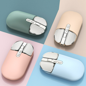 Trọng Lượng Nhẹ Văn Phòng ABS Cpi Chuyển Đổi Bluetooth Chuột 2.4G Không Dây Im Lặng Chuột Chơi Game Di Động Chuột Cho PC Máy Tính Để Bàn Máy Tính Xách Tay - Product Image 1