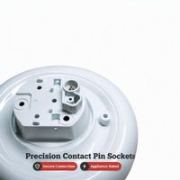 Base de connecteur de précision moulée par injection en plastique ABS sur mesure OEM ODM pour équipement électrique