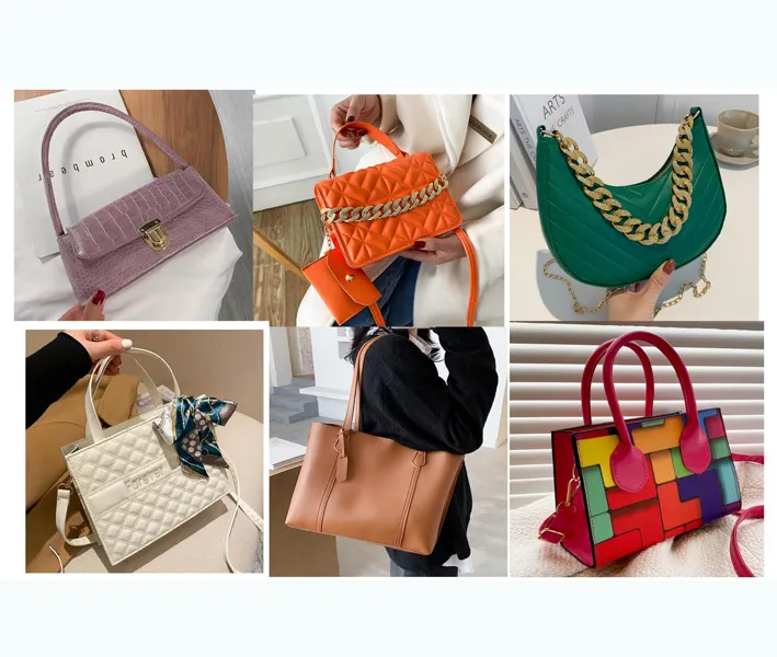 Stocklot 2022 Cheap New Mini Wholesale Pu Leather Small Purses Bags From China Ladies Women Handbags