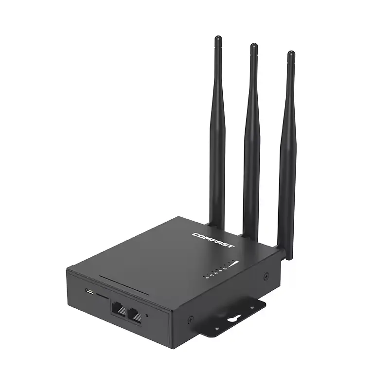 großhandel CF-E7 drahtloser router 300 mbps 4 g sim karte LTE drahtloser router unterstützung OEM optischer router sim mit für zimmer/büro