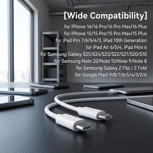 Cantell <span class=keywords><strong>USB</strong></span> C a <span class=keywords><strong>USB</strong></span> C 20W 2A 3A Cable de entrega de energía <span class=keywords><strong>micro</strong></span> <span class=keywords><strong>USB</strong></span> C Cable de carga rápida - Product Image 3