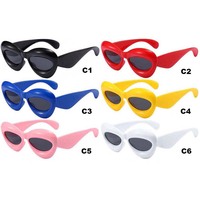 Lunettes de soleil œil de chat pour femmes, tendance, pas chères, vente en gros, classiques, populaires, en plastique