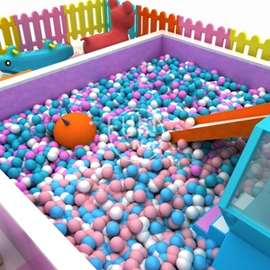 Ensemble d'équipement de jeu souple en nid d'abeille pour petite aire de jeux intérieure commerciale pour tout-petits avec jouet - Product Image 4