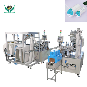 Machine automatique de fabrication et d'emballage sous film rétractable de serviettes compressées à grande vitesse avec contrôle PLC, 30-35 pièces/min, fonctionnement à haute vitesse - Product Image 6