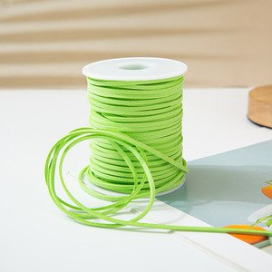 2,6 MM 50 yardas cuerda de terciopelo trenzada cinta tira de cuerda de cuero gamuza DIY caja de fabricación de joyas accesorios de embalaje al por mayor - Product Image 6