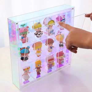 XM Transparent acrylique <span class=keywords><strong>boîte</strong></span> <span class=keywords><strong>de</strong></span> <span class=keywords><strong>rangement</strong></span> jouet Figure vitrine pour adultes jouets vitrine pour Anime figurine militaire soldat - Product Image 4