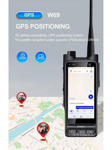 วิทยุสื่อสาร W69 ANYSECU 4G DMR ดิจิตอลและอนาล็อก, NFC, IP68, Zello Real PTT L806 - Product Image 2