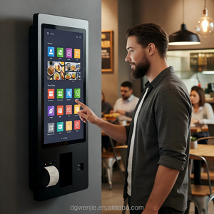 Terminal de Pago con Pantalla Táctil Interactiva de 21.5/24/27/32/43'' (24'') - Kiosco de <span class=keywords><strong>Autoservicio</strong></span> de Pared - Product Image 1