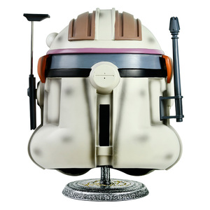 Casco de Comandante <span class=keywords><strong>Cody</strong></span> Clone Trooper 2 con Efecto Desgastado, Casco de Resina Dura para Cosplay de Comandante - Product Image 4