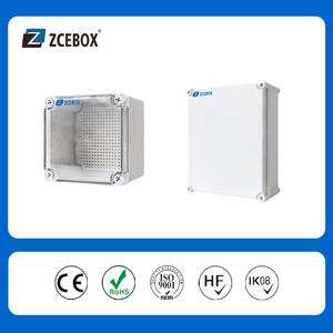 ZCEBOX Boîtier en plastique ABS Panneau mural IP67 avec plaque de montage Boîte de distribution Boîte de jonction étanche - Product Image 3