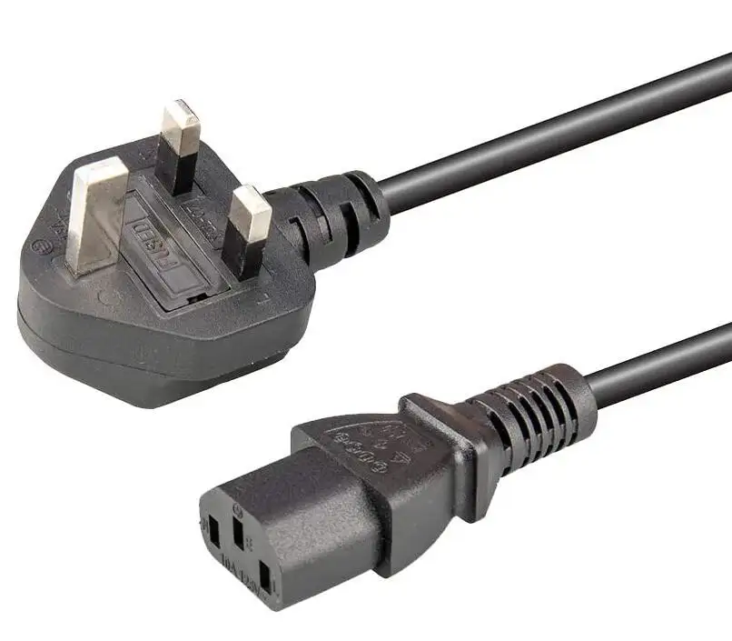 CABLETOLINK UK Standard Power Cord1.5 m / 5ft spina di alimentazione, 3 poli 10A 18 awgx3c per luce da palcoscenico