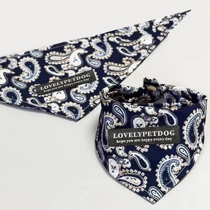 Wholesale Fashion Cat <b>Dog</b> <b>Bandanas</b> High Quality Pet Outdoor Scarves Accessories Customizable OEM ODM Available - Product Image 2