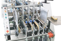 Machine automatique de collage de dossier de MSA-700 pliant collant des machines Boxesfolder Gluer pour la colle thermofusible de dossier de boîte ondulée