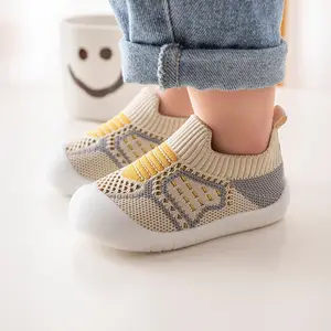 Nefes satılan ayakkabı çocuk kauçuk tabanlar pamuk bebek ayakkabı için kaymaz bebek bebek ayakkabısı
