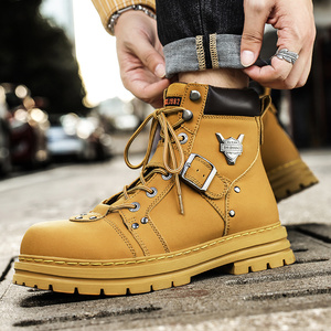 Botas de Hombre de Talla Grande, Cuero de Alta Calidad, Cómodas, Estilo Casual y Moderno, Disponibles en Stock, Personalización Disponible - Product Image 5