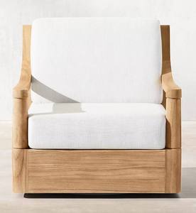 Chaise longue de luxe haut de gamme, élégante, pour jardin, patio, meubles en teck, classiques, extérieur - Product Image 1