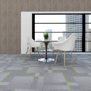 Chất lượng cao thân thiện với môi lồng vào nhau gạch Thảm Nylon gạch Thảm cách âm, chống trượt và chống cháy gạch thảm - Product Image 5