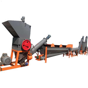 Máquina de lavado y reciclaje de botellas de plástico a <span class=keywords><strong>precio</strong></span> de fábrica, máquina para hacer copos de chips de PET - Product Image 1