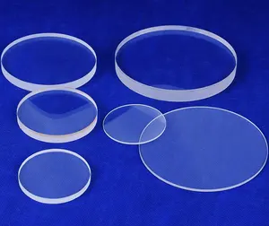稳定的耐热性3.3硼硅酸盐玻璃 + 抗热500度圆形派热克斯玻璃片
