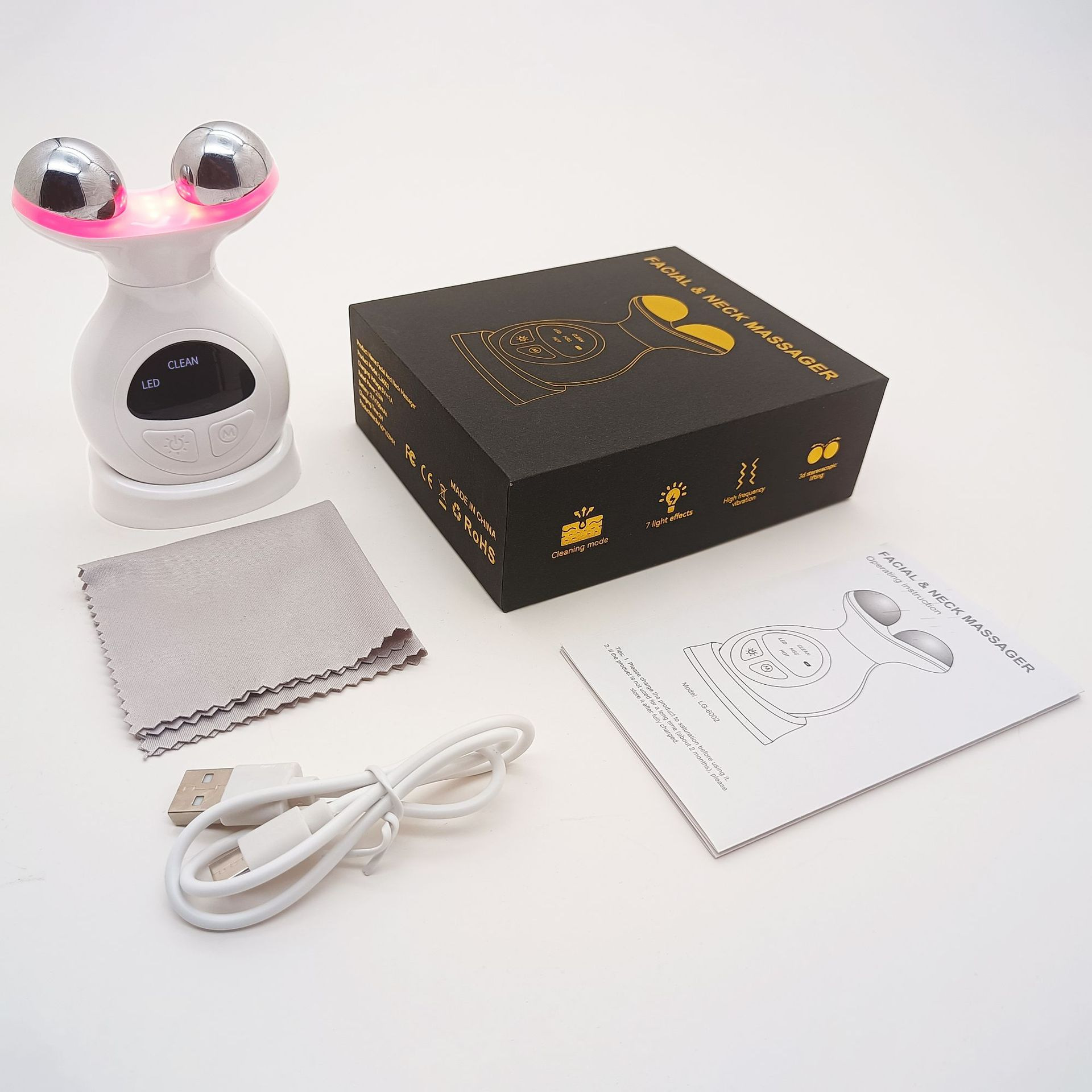 Masajeador de cuello LJ-6002 (blanco)