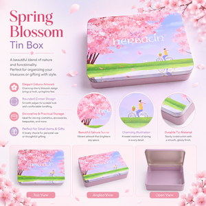 Custom Printed Rounded Rectangle Recyclable Tin Containers Eco-Friendly Metal Storage Tin for Hand Cream Cosmetic Skincare Gift - Product Image 2