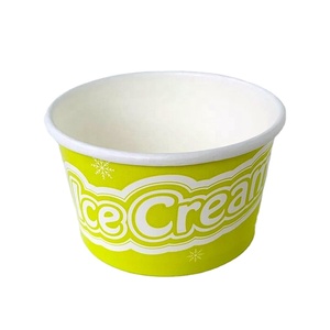 Set di Ciotole di Carta per Preparazione Alimenti, Compatibili con Tutti i Sollevatori di Gelato Standard, Ecologiche e Impermeabili, Manila Sydney - Product Image 1