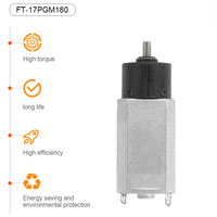 Vente en gros, couple élevé, faible bruit, 3V, 5V, 12V, 24V, moteur à engrenage planétaire électrique DC brossé