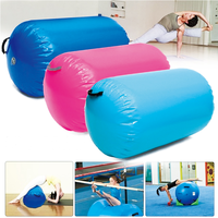 Populer bantalan udara senam Mini Rolling barel tiup tikar udara Track Roller barel Yoga