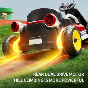 <span class=keywords><strong>Mario</strong></span> Nouvelle Sortie Voiture Électrique pour Enfants Go-<span class=keywords><strong>Kart</strong></span> Jouet Télécommandé Drift à Petites Roues en Plastique Durable - Product Image 5