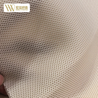 Tela de malla transpirable 100% poliéster impermeable de punto por urdimbre para parte superior de zapatillas y lenguetas de calzado deportivo, venta directa de fábrica OEM ODM