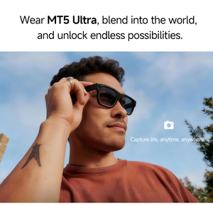 Gafas Inteligentes Rayban Meta para Hombre y Mujer con Traducción IA, Grabación de Video Inalámbrica de 800W, Gafas Deportivas Inteligentes con Paquete de Dos Lentes - Product Image 5