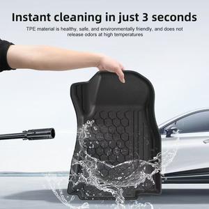 Alfombrillas de Repuesto para Mercedes-Benz <span class=keywords><strong>GLA</strong></span> <span class=keywords><strong>200</strong></span>/220/250 2025, Alfombrillas de TPE a Medida, Impermeables, Semienvolventes, de 3.5 mm de Grosor, Juego de 4 Piezas para el <span class=keywords><strong>Maletero</strong></span> - Product Image 5