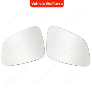 กระจกมองข้างแบบมีระบบทำความร้อนสำหรับรถยนต์เทสล่า รุ่น X ปี 2016-2021 ซ้าย-ขวา อะไหล่ทดแทน สีเงิน วัสดุ ABS - Product Image 2