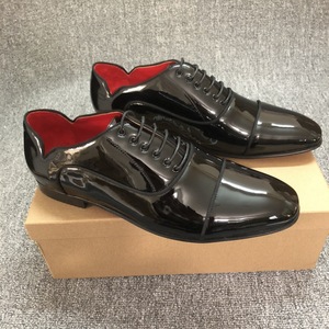 Zapatos de cuero transpirables y a la moda para hombre, zapatos formales de negocios, zapatos casuales planos, zapatos para exteriores que aumentan la altura, zapatos de talla grande para hombre - Product Image 1