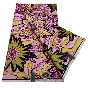 Golden <strong>Wax</strong> Cotton <strong>Super</strong> Guaranteed <strong>Wax</strong> <strong>Print</strong> <strong>Fabric</strong> Nice Grand <strong>Super</strong> Original <strong>Ghana</strong> Real <strong>Wax</strong> <strong>Fabric</strong> - Product Image 3