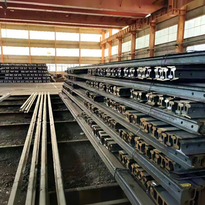 Rails de chemin de fer industriels U71Mn de 50 kg pour transport lourd, voies ferrées de 50 kg/m - Product Image 5