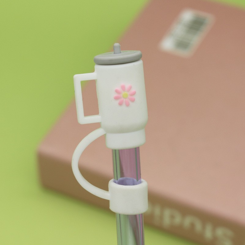 Taza blanca grande de 10 mm