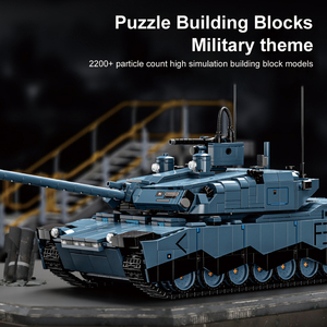 2116 pcs <span class=keywords><strong>Abrams</strong></span> x Mô phỏng xe tăng ABS mô hình giáo dục cho trẻ em khối xây dựng đồ chơi - Product Image 5