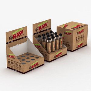 Wholesale Custom Paper Cardboard Shelf Ready Product Retail Packaging Counter Display Box