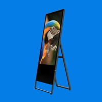 Kiosque publicitaire portable et pliable avec écran tactile LCD, Wi-Fi, LAN, Android, pour centres commerciaux et animations intérieures