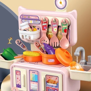 Gift New Blue Plastic Pretend Play Kitchen Play <b>Set</b> <b>for</b> <b>Kids</b> Unisex Mini Cooking Tools Dining Table Utensils - Product Image 2