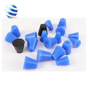Custom 1 2 3 one two hole silicone rubber seal stopper plug
