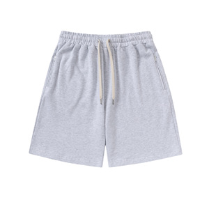Pantalones Cortos Deportivos de Algodón Unisex con Logotipo Personalizado, Pantalones Cortos Deportivos de Algodón en Blanco al por Mayor para Hombre - Product Image 1